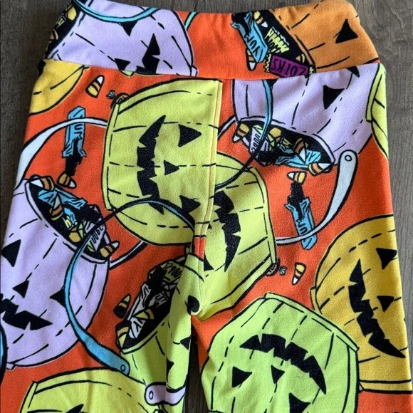LuLaRoe Halloween Kids Leggings - Picture 3 of 3